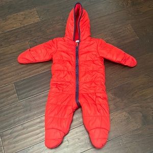 Warm baby bunting 6-12 months